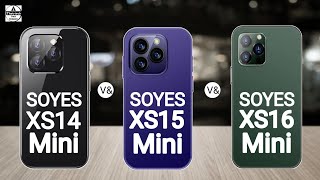 SOYES XS14 Mini vs SOYES XS15 Mini vs SOYES XS16 Mini [upl. by Divan603]