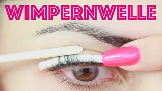 Wimpernwelle selber machenAnleitungeinfach und bequem ZUHAUSE  Heavensdream [upl. by Emawk]