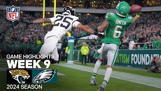 Jacksonville Jaguars vs Philadelphia Eagles Game Highlights  NFL 2024 Season Week 9 [upl. by Llemart]