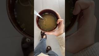 Je prépare ma SOUPE JAPONAISE ❤️🇯🇵 japan food cozy asmr shorts youtubeshorts [upl. by Sible]