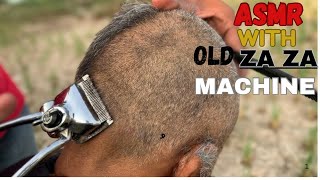 ASMR Relaxing HAIRCUT With ZAZA MachineHAIRCUT In 1980 [upl. by Akeyla458]