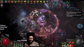 Path of Exile 322 SSF  Finishing up the RF Chieftain [upl. by Tybi]