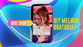 ANA CLARA FICA CHOCADA COM PRÊMIO DE MELHOR ORATÓRIA DA ESLOVÊNIA 😂  BBB 22 shorts [upl. by Dillon]