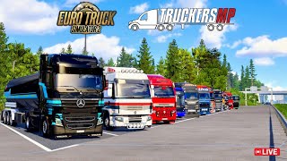 🔴 ETS2 Live  TruckersMP Live  Euro Truck Simulator 2 Multiplayer LIVE  ETS2 Gameplay [upl. by Previdi]