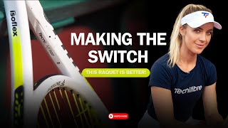 Making the switch  Tecnifibre TF  X1 285 Racket Review [upl. by Heyes160]