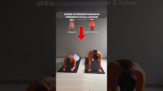 Core Strengthening Crunch Challenge bellyfatloss short viral shorts hipworkout hip [upl. by Lockhart]