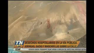 Vecinos alegan por desechos hospitalarios [upl. by Ayidan]