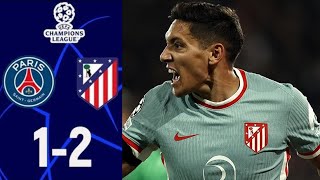 PSG vs Atletico Madrid  Highlights  Champions League 2024  atletico vs psg [upl. by Clarinda941]