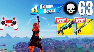 62 Elimination Solo Vs Squads Gameplay Wins NEW Fortnite Season 2 PS4 Controller [upl. by Koressa]