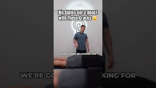 INTENSE Cracking Made Him STRONGER 💪💪 chiropractic asmr backpain shorts [upl. by Drandell]