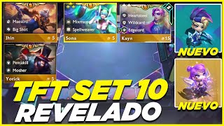 😱 TODO sobre el NUEVO TFT SET 10  TFT SET 10 en Español [upl. by Gathard]