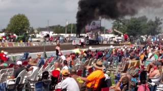 Jacked Up Semi puller blows engine out of the frame [upl. by Rebmyt415]