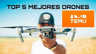 TOP 5 MEJORES DRONES COSTOBENEFICIO DE TEMU [upl. by Airahcaz815]