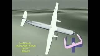 American Eagle Flight 4184 CVR  Animation [upl. by Yand508]