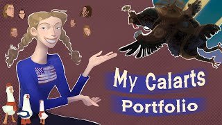 My Accepted CALARTS Portfolio  Application and Portfolio Advice [upl. by Llerihs]