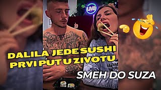 Dalila I Marko Isprobavaju Sushi [upl. by Ymer951]