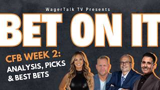 Bet On It  College Football Week 2 Picks and Predictions Vegas Odds Barking Dogs and Best Bets [upl. by Arleyne]