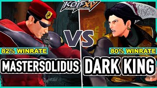 KOF XV 🔥 Mastersolidus HeidernRyoGeese vs Dark King Duo LonRugalOYashiro [upl. by Barty]