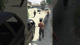 A COP CHASED US IN GTA V AND THIS HAPPENED 🤣 gtarp gta fivem [upl. by Lanevuj854]