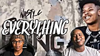 NASTY C  EVERYTHING OFFICIAL AUDIO VIDEO  REACTION [upl. by Nesbitt]