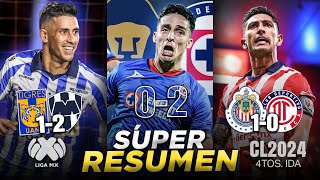 🏆 ¡EL MEJOR RESUMEN 4TOS DE FINAL IDA LIGA MX CLAUSURA 2024 🔴  ACCION LIGA MX 2024 [upl. by Irem]