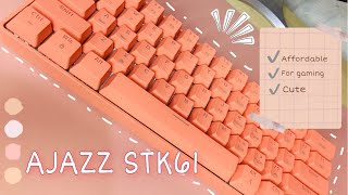 Unboxing AJAZZ STK61  Affordable Mechanical Keyboard  Mashedpotatox [upl. by Anih32]