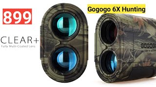 Gogogo 6X Hunting Review Unboxing Laser Rangefinder Bow Range Finder [upl. by Procto]