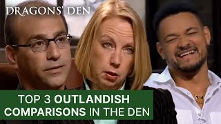 Top 3 Outlandish Comparisons From Entrepreneurs  Dragons Den [upl. by Adrell]