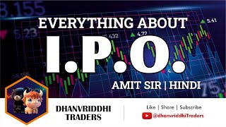 What is IPO  Dhanvriddhi Traders  Unitrade Research Academy  Amit Sir [upl. by Mallon]