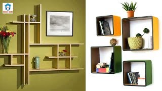 Shelves design ideas  wall shelves decorating ideas  shelf decorating ideas living room [upl. by Belmonte]