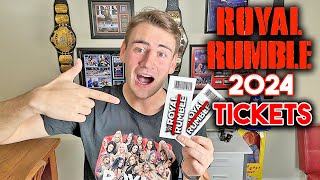 Buying WWE Royal Rumble 2024 Tickets  Buying Experience amp Pricing [upl. by Zurciram]