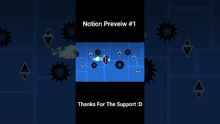 Notion Official Preview 1 geometrydash gddemon gmd shorts gaming gd [upl. by Annairol453]