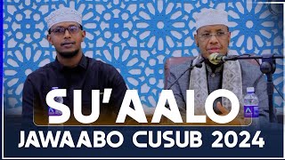 SUAALO IYO JAWAABO CUSUB OO MUHIIM AH  Sh Maxamed Cabdi Umal [upl. by Yelak611]