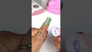 No more nail polish 🤮 semicuredgelnailstrips gelmanicure [upl. by Anileba]