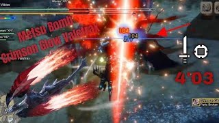 MHRise PC  Crimson Glow Valstrax  SnS Solo 403 [upl. by Bowra]