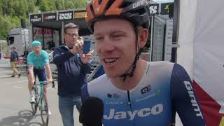 Lawson Craddock  Interview at the start  Stage 5  Tour de Suisse 2024 [upl. by Daye206]