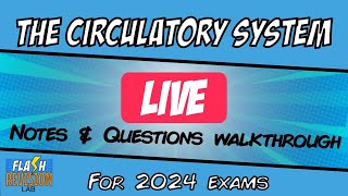 GCSE Biology The Heart amp Circulatory System  Print and Practice  Live Session Replay [upl. by Edwin]