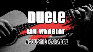 Duele  Jay Wheeler  Karaoke with lyrics Letra [upl. by Cressy]