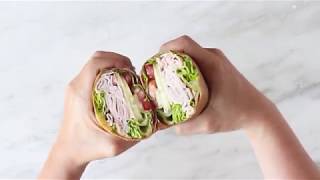 How To Make A Lettuce Wrap Sandwich [upl. by Profant]