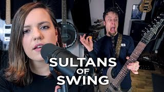 Sultans of Swing metal cover by Leo Moracchioli feat Mary Spender [upl. by Rockafellow634]