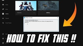 How to Fix quotFailed to Initialize BattlEye Service Windows TestSigning Mode Not Supportedquot [upl. by Elleb]