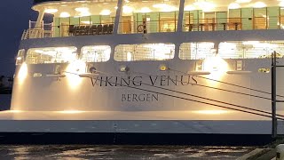 VIKING VENUS cruise ship departing from Tilbury [upl. by Uriah]