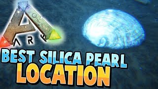 Ark Survival Evolved BEST SILICA PEARL LOCATION IN RAGNORAK [upl. by Illah]