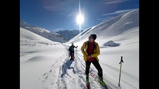 Piz Campagnung 2826m  Scialpinismo da Julierpass [upl. by Farkas]