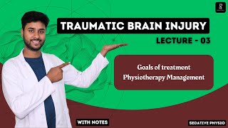 Traumatic Brain Injury  Physiotherapy Management  Sedative Physio braininjury physiotherapy [upl. by Annaicul]