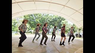 COWBOY YODEL Line Dance  Beginner Level [upl. by Levram637]