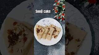 Eggless no maida cake l no condensed milk l no egg no soda l healthy semolina cake 🍰 semolinacake [upl. by Ahsha]