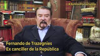 JuntosPorLaJunta Fernando de Trazegnies ex Canciller de la República [upl. by Marge]