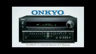 ONKYO TXNR818 72Channel Network AV Receiver [upl. by Neu]