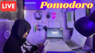 Pomodoro 2hour study session  DEEP WORK  5010  ASMR NO TALKING  Relaxing Rain Sounds [upl. by Molly]